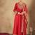 Women Ethnic Motifs Embroidered Empire Kurta with Trousers & Dupatta