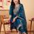 Women Ethnic Motifs Embroidered Regular Thread Work Kurta with Trousers & Dupatta
