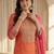 Women Bandhani Printed Regular Sequinned Kurta with Trousers & With Dupatta