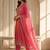 Women Bandhani Printed Regular Sequinned Kurta with Trousers & With Dupatta