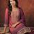 Women Bandhani Printed Regular Sequinned Kurta with Trousers & With Dupatta