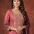 Women Bandhani Printed Regular Sequinned Kurta with Trousers & With Dupatta
