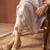 Floral Embroidered Thread Work V-Neck Straight Kurta With Trousers & Dupatta