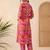 Women Printed Regular Pure Cotton Kurta with Trousers