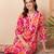 Women Printed Regular Pure Cotton Kurta with Trousers