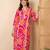 Women Printed Regular Pure Cotton Kurta with Trousers