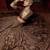 Women's Dark Brown Embroidered Designer Lehenga Choli with V-Neck Blouse & Dupatta