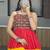 Yellow Rayon Ethnic Lehenga with Kediya Top - Gota Patti & Patch Work