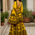 Navratri Ajarakh Print Rayon Semi Stitched Lehenga Choli & Unstitched Blouse With Dupatta