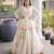 Off-White Gota Patti Cotton Poly Embroidered Navratri Lehenga Choli