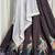 Black Mirror Work Silk Blend Embroidered Navratri Lehenga Choli