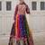 Multicolor Thread Work Georgette Embroidered Navratri Lehenga Choli