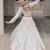 off white silk blend plain Navratri lehenga choli