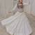 off white silk blend plain Navratri lehenga choli
