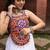 white rayon printed Navratri lehenga choli