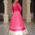 off white cotton poly plain Navratri lehenga choli