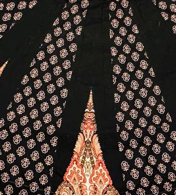 Navratri Ajrakh Print Rayon Lehenga Choli & Blouse With Dupatta 4