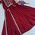 Maroon zari & sequins embroidered blooming anarkali with dupatta