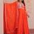 Fanta embroidered georgette gown with dupatta