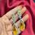 yellow cz crystal necklace set indian bridal jewellery