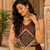 Chocolate Brown Gamthi Mirror Work Navratri Chaniya Choli