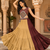 Chocolate Brown Gamthi Mirror Work Navratri Chaniya Choli