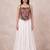 white rayon plain lehenga choli