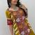 NAVRATRI WEAR GREEN COLOR COTTON FLARED LEHENGA WITH COTTON KEDIYA TOP FULL STITCHED.