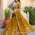 Regal Mustard Yellow Sequins Silk Haldi Wear Lehenga Choli With Dupatta