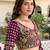 Elegant Wine Sequins Silk Traditional Lehenga Choli With Dupatta