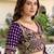 Fantastic Purple Thread Work Silk Reception Wear Lehenga Choli