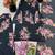 black georgette readymade suit with digital printed work
