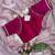 Pink Color hand work Silk Blend Saree