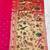 Rani zari woven paithani silk traditional saree with swarovski blouse piece