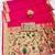 Rani zari woven paithani silk traditional saree with swarovski blouse piece