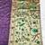 Wine zari woven paithani silk traditional saree with swarovski blouse piece