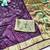 Wine zari woven paithani silk traditional saree with swarovski blouse piece