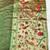 Green zari woven paithani silk traditional saree with swarovski blouse piece
