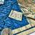 Firozi zari woven paithani silk traditional saree with swarovski blouse piece