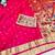 Rani zari woven paithani silk traditional saree with swarovski blouse piece