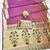 Gajri zari woven paithani silk traditional saree with swarovski blouse piece
