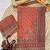 Light Orange Color Beautiful katdana and real mirror work Fox Georgette Saree