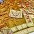 Gold zari woven paithani silk traditional saree with swarovski blouse piece