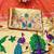 Gajri zari woven paithani silk traditional saree with swarovski blouse piece
