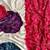 Maroon Color Ajarak Print And Real Mirror Work Satin Saree