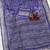 Purple Color Beautiful katdana and real mirror work Fox Georgette Saree