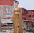 Yellow Color Beautiful katdana and real mirror work Fox Georgette Saree