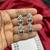 layered lavender amethyst cz necklace and earring set, indian bridal jewellery