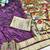Wine zari woven paithani silk traditional saree with swarovski blouse piece