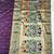 Wine zari woven paithani silk traditional saree with swarovski blouse piece